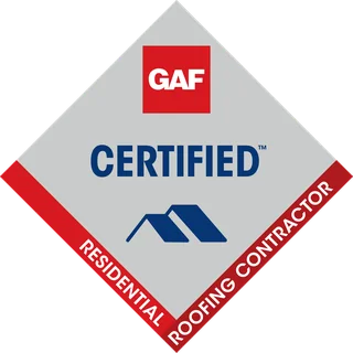 GAF Certified Roofing Contractor badge