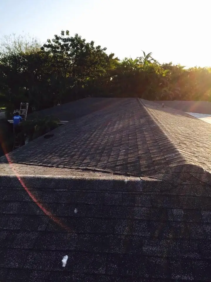 Shingle roof job by RTI Roofing